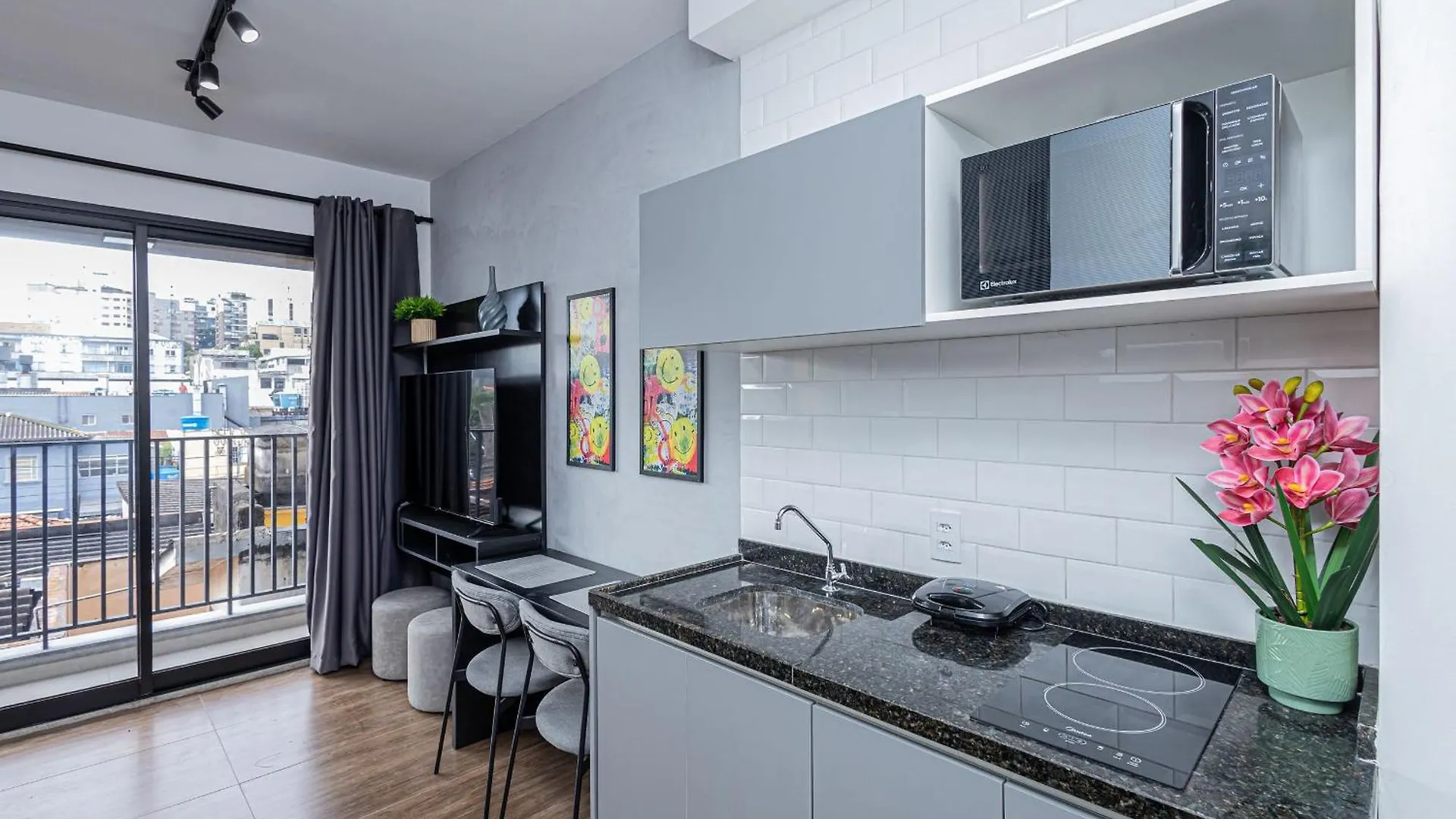 Studio 211 Vila Madalena Luxuoso Completo São Paulo Appartement